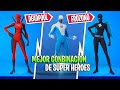 Las 14 MEJORES COMBINACIONES De Los SUPER Héroes De Fortnite!