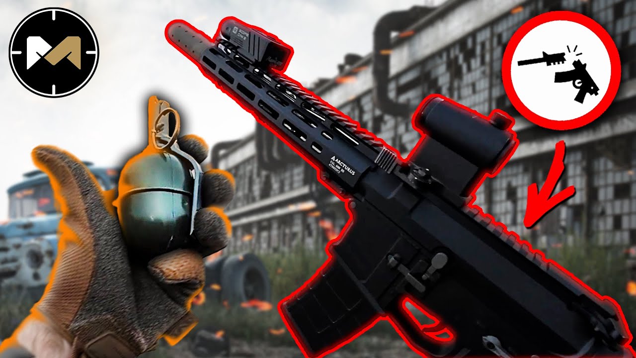 ПРИВОД СДОХ, НО ЕСТЬ ГРАНАТЫ. СТРАЙКБОЛ НА ЗАВОДЕ