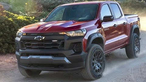 Đánh giá xe chevrolet colorado 2023 xehay năm 2024