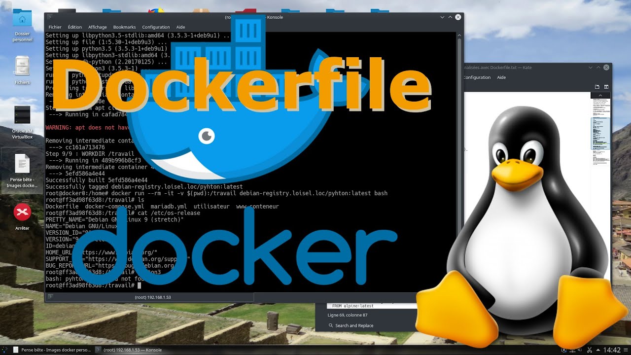 Mini tuto - Images Docker personnalisées avec Dockerfile - YouTube