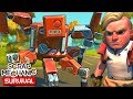 ATAK NAJWIĘKSZEGO ROBOTA W GRZE! | SCRAP MECHANIC SURVIVAL PL #6