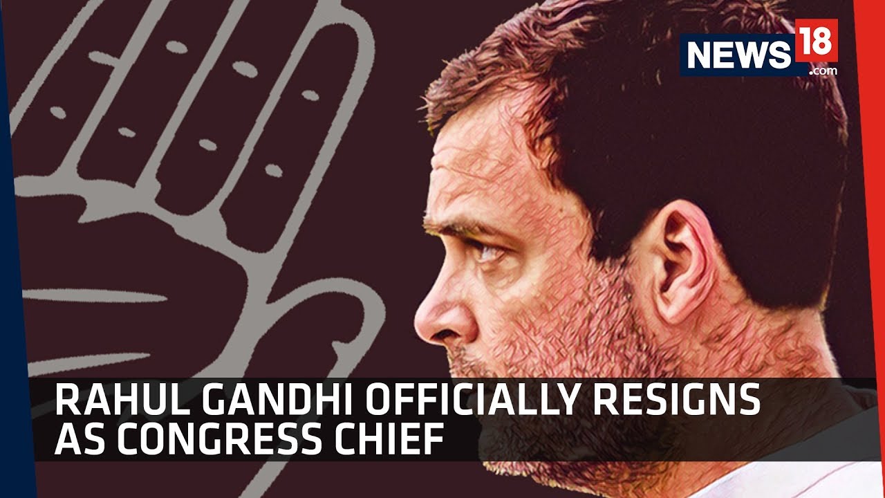 After Much Ado, Rahul Gandhi Officially Resigns