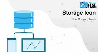 Data Storage Icon Symbol Technology Devices Gear Interfaces Network