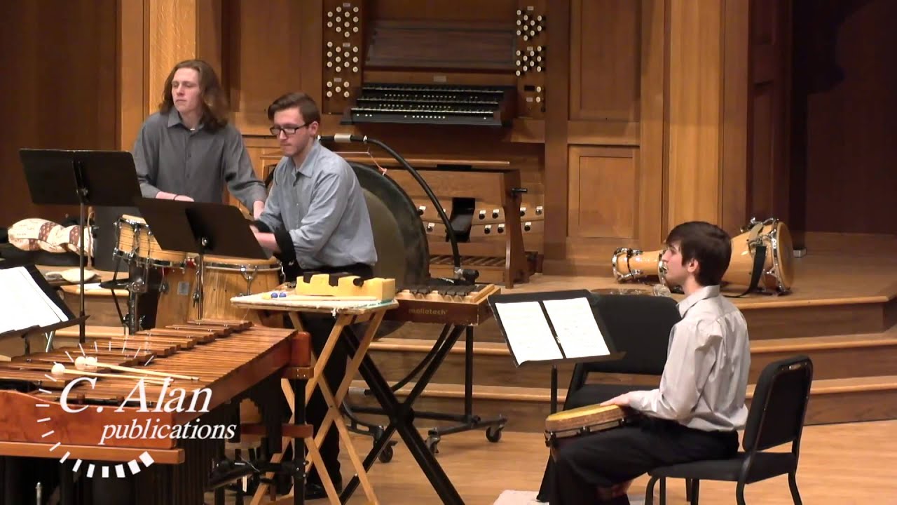 Silent Canyons (percussion quintet) by Nathan Daughtrey YouTube