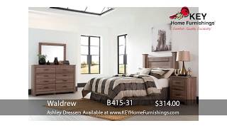 Ashley Quinden 4 Drawer Wood Media Chest in Dark Brown Sale Prices for Ashley Dressers | Portland 2017 | Part Three