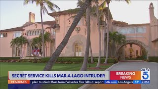 Man shot, killed by U.S. Secret Service, local deputy at Mar-a-Lago after ‘unauthorized entry’