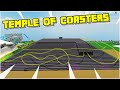 THE TEMPLE OF COASTERS IS INSANE! *POV Coaster Riding WEEE* (Theme Park Tycoon 2)