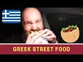 GREEK STREET FOOD! Must see Pork Gyros, Halloumi Gyros and Tirokafteri!