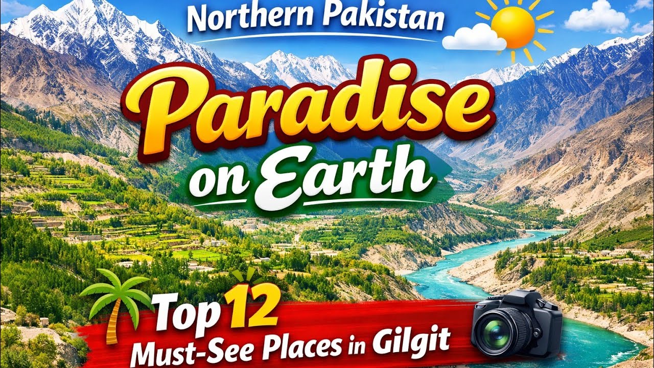 12 Must Visit Places in Hunza & Gilgit 🇵🇰 | Hunza & Gilgit Road Trip