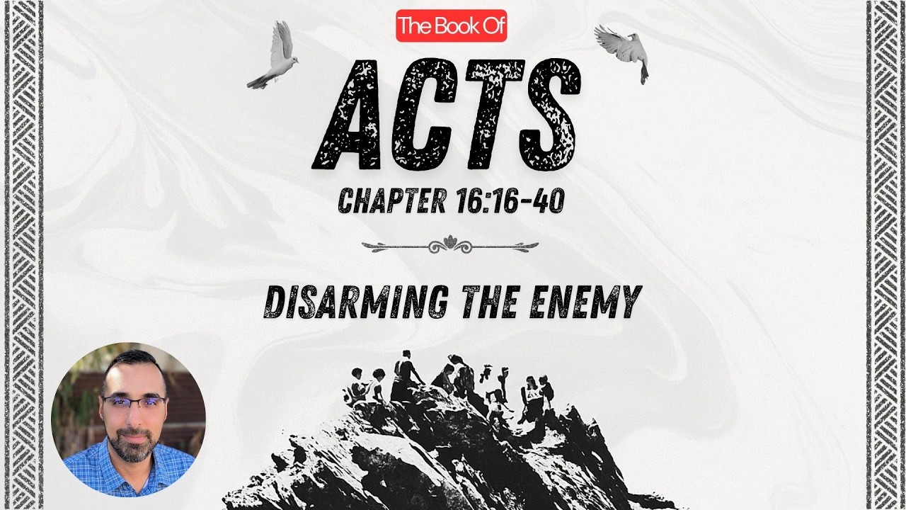 Disarming the Enemy / Acts 16:16-40 || Pastor Nasser Jahan