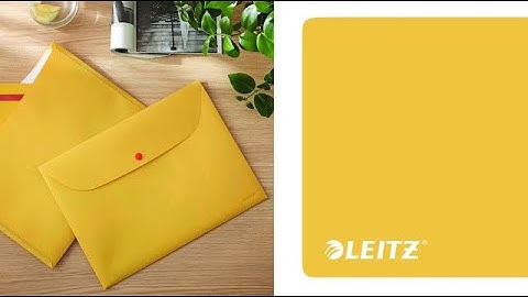 Leitz Cosy Privacy Document Wallet with 2 Pockets - Product video (EN)