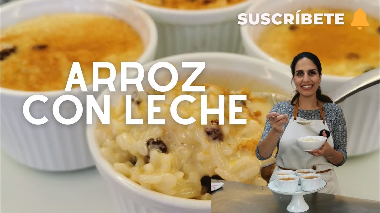 ¡ARROZ CON LECHE! Esta receta es mi favorita - Sandra Jarufe Pastelería
