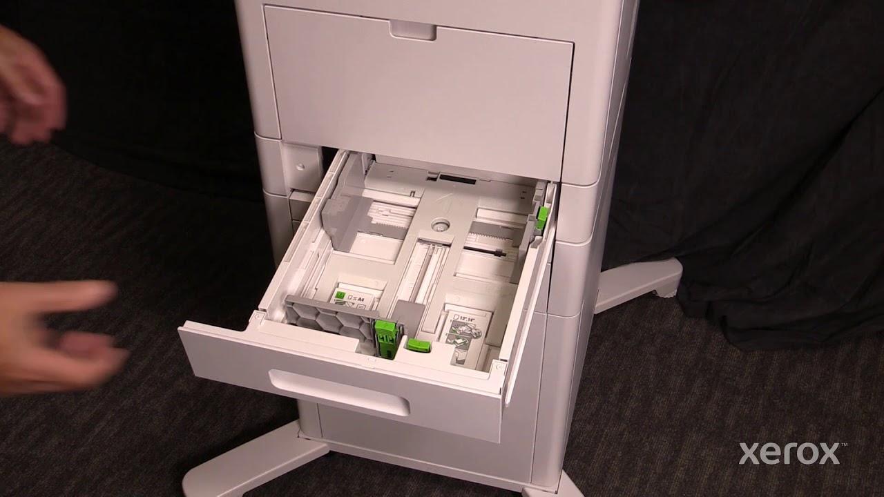 Xerox® VersaLink® B605 Multifunction Printer Removing the Paper