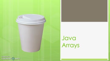 CISC190: Java Arrays
