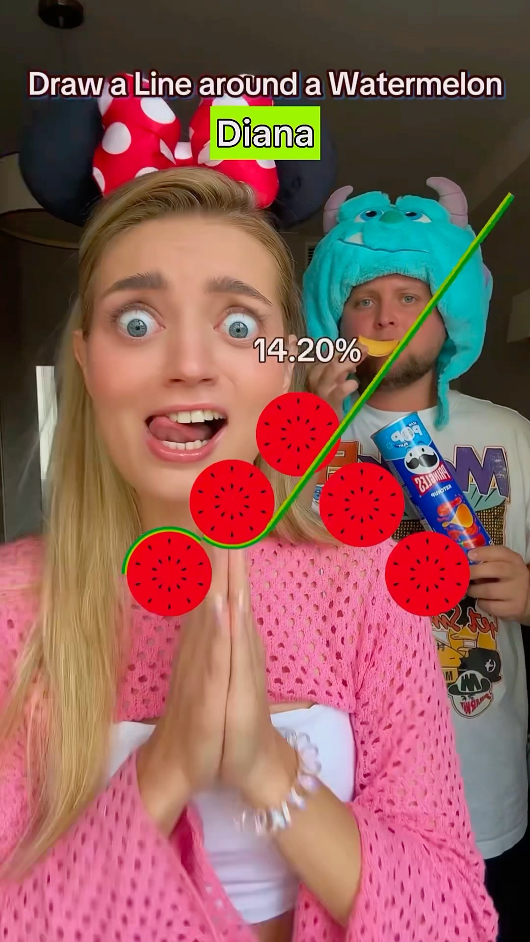 Watermelon challenge? Who won???