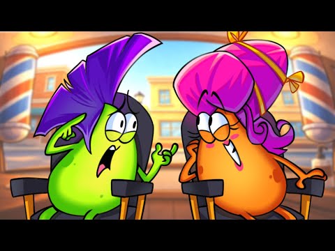 La Coupe de Cheveux qui a Très Mal Tourné ✂️😂 | Couple de Poires 🍐