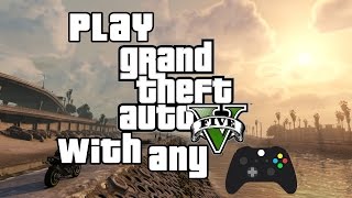 This is a tutorial video for configuring the gampad or controller with
gta v so you can play it. amazing that it supports any gaming
control...