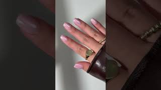 Baby Pink   Chrome = perfection 💅🏼✨ #Manime #Manisfest #Pressons #Pressonnails #festivenails