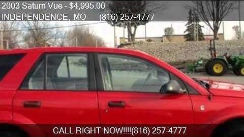 2003 Saturn Vue Base AWD 4dr SUV V6 for sale in INDEPENDENCE