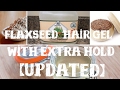 Flaxseed Hair Gel With Extra Hold (updated)