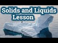 Solids And Liquids: Exploring Matter's Unique Shapes