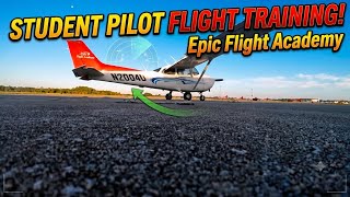 Flight training at Epic Flight Academy 