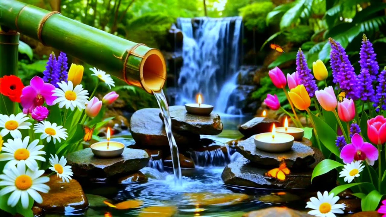 Healing Piano with Water Sounds 🌿 Relaxing Calming Music for Meditation and Emotional Balance