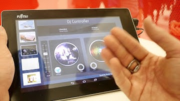 Fujitsu Haptic Touchscreen Hands On [4K]