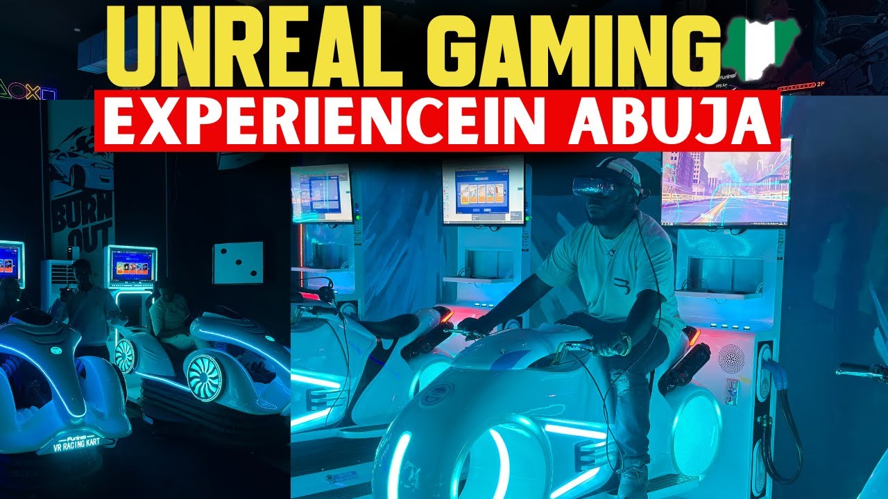 Inside Abuja's Million-Dollar VR Gaming Arena ( The Ultimate Virtual Reality Experience!)