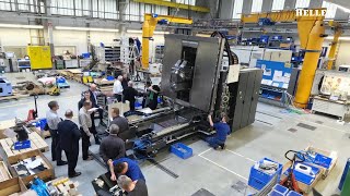 Making of the HELLER F 6000 | Assembly of the new 5-axis machining centre