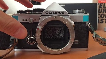 OM-2n Mirror lock-up front