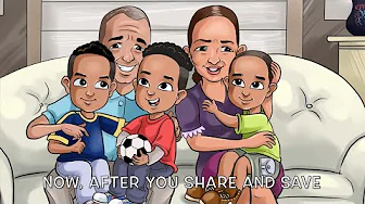 Share Save Spend - Song about being wise with your money - Learn to save money - Sharing is caring