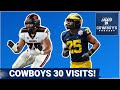 Dallas cowboys 30 visits  2024 nfl draft