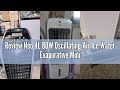 Review Neo 4L 80W Oscillating Air Ice Water Evaporative Mini Portable AC Con Conditioning Cool Coole