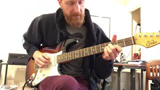Video thumbnail of "Gospel Guitar "Preacher Chords""