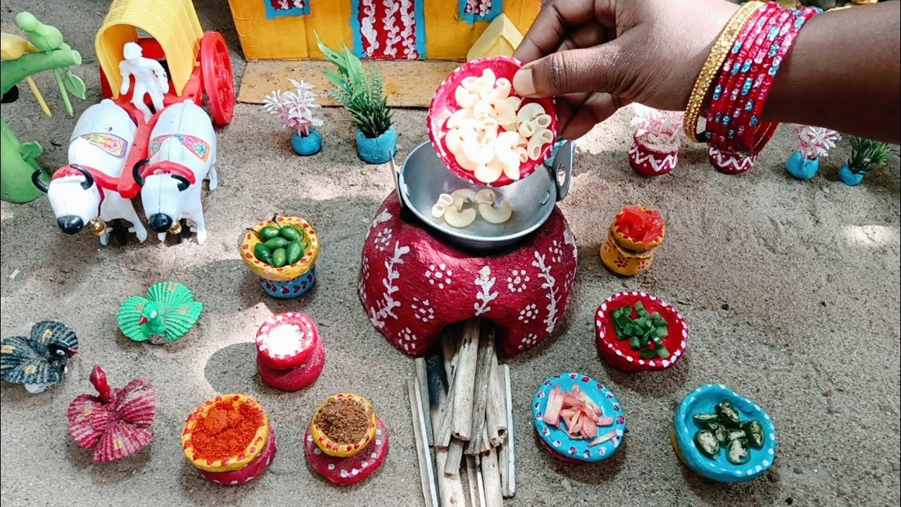 Miniature Pasta 🍝 Recipe l  Veg Macaroni 🤤 Satisfying Cooking videos l wow mini kitchen 