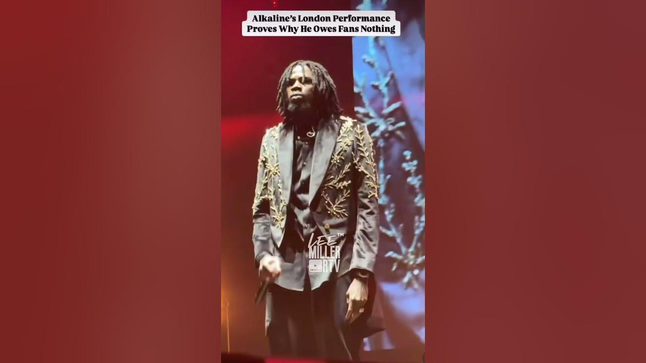 Alkaline Vibin' With UK 🇬🇧 Crowd | Watch Alkaline In His Element 🌋 | Performs "Block & Delete" 🔥🔥🔥