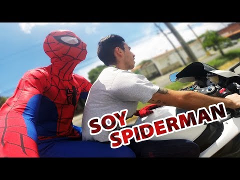 SPIDERMAN EN MOTO - Vlog #2