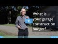 Garage Construction Budget: Create Yours (3 Steps)