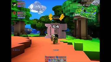 CubeWorld - Skull Bull Boss Solo