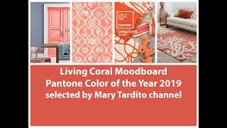 Living Coral Pantone Color of the Year 2019 – Pantone Color Trends - Coral Interior Design Ideas