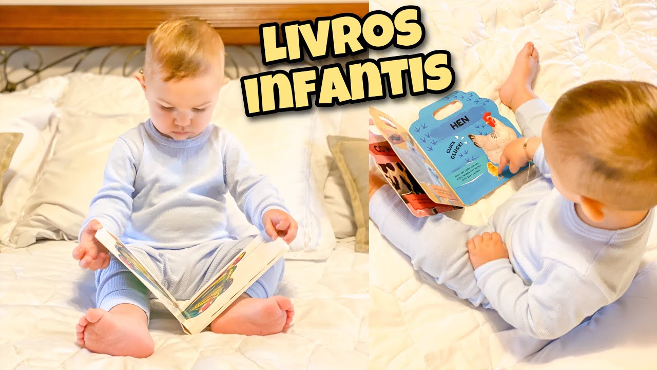 TOUR PELA MINI BIBLIOTECA DO BEBÊ - NOSSOS LIVROS FAVORITOS