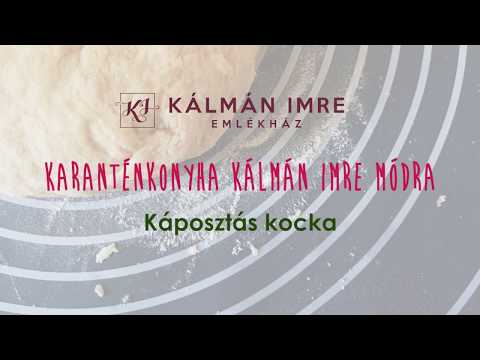 Kálmán Imre kedvence: a káposztás kocka