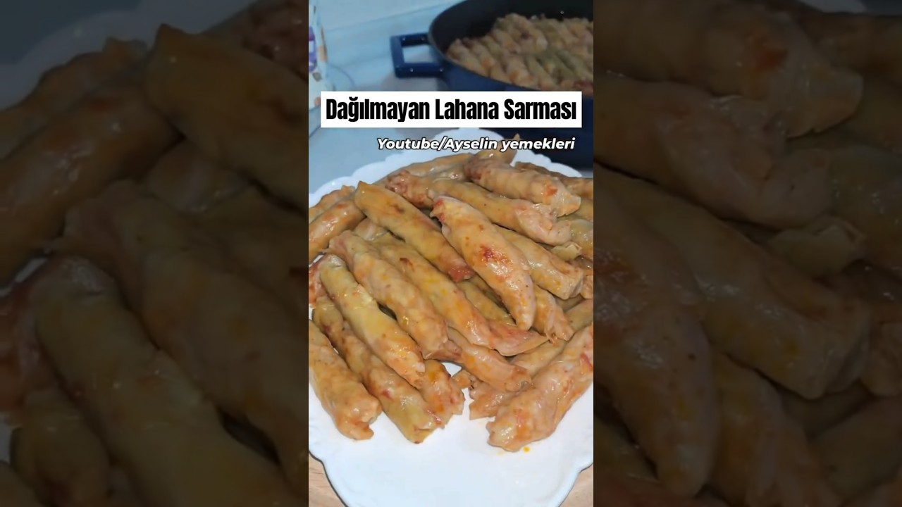Dağılmayan, Lokum Gibi Lahana Sarması! 🥬 Tam Ölçülü Nefis Tarif #shorts Dağılmayan, Lokum Gibi Lahana Sarması! 🥬 Tam Ölçülü Nefis Tarif #shorts