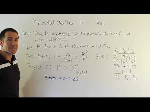 The Kruskal-Wallis H-Test