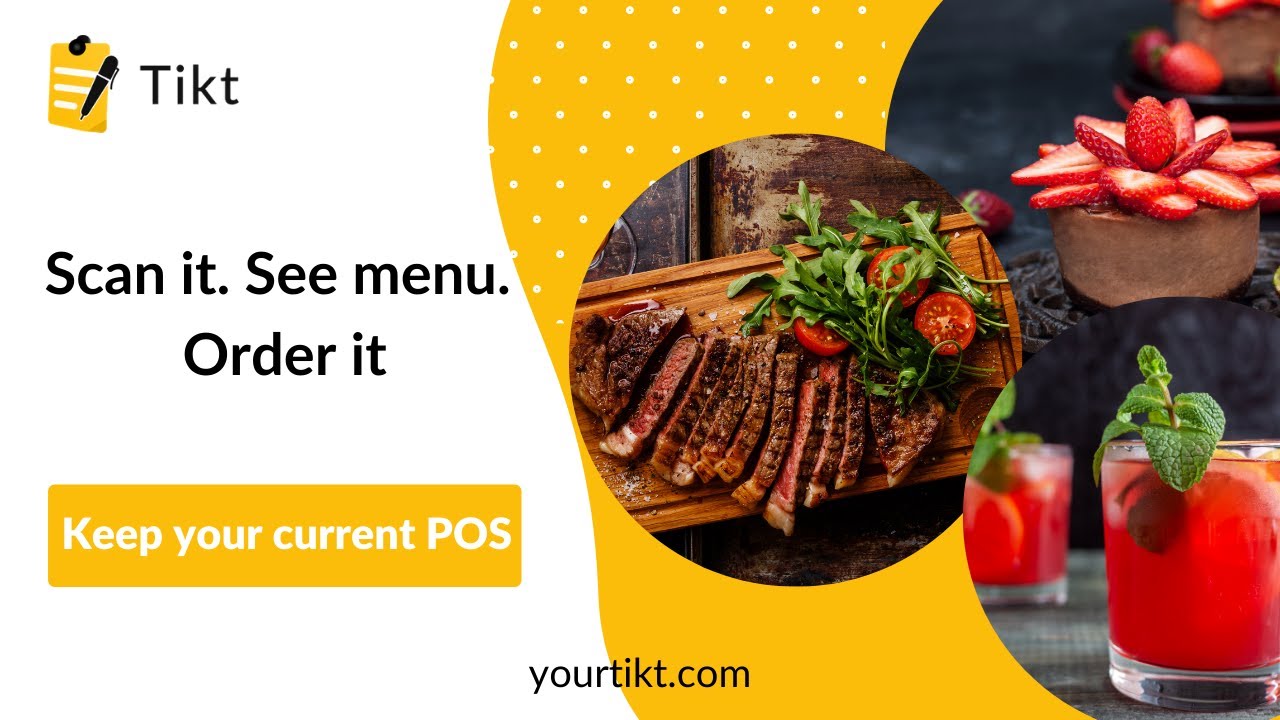 Tikt | The in-seat ordering app for restaurants