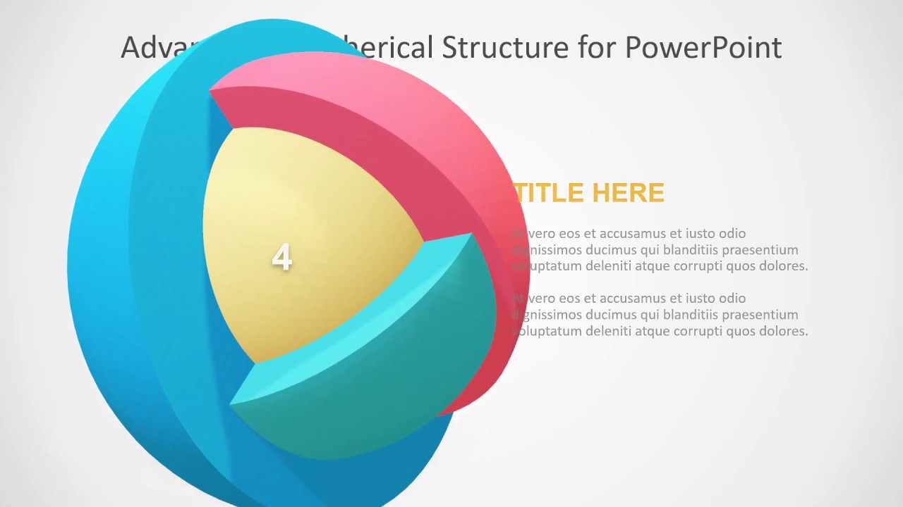 Advanced 3D Spherical Structure for PowerPoint - YouTube