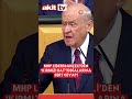 MHP Lideri Bahçeli’den ‘Kırmızı hat’ iddialarına sert cevap! #gündem #haber