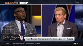 UNDISPUTED Shannon "SHOCKED" Georgetown coaching legend john Thompson passes away at age 78 Content