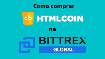Como comprar HTML na Bittrex